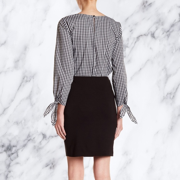 Vince Camuto Rich Black Above-the-Knee Skirt - Picture 5 of 8